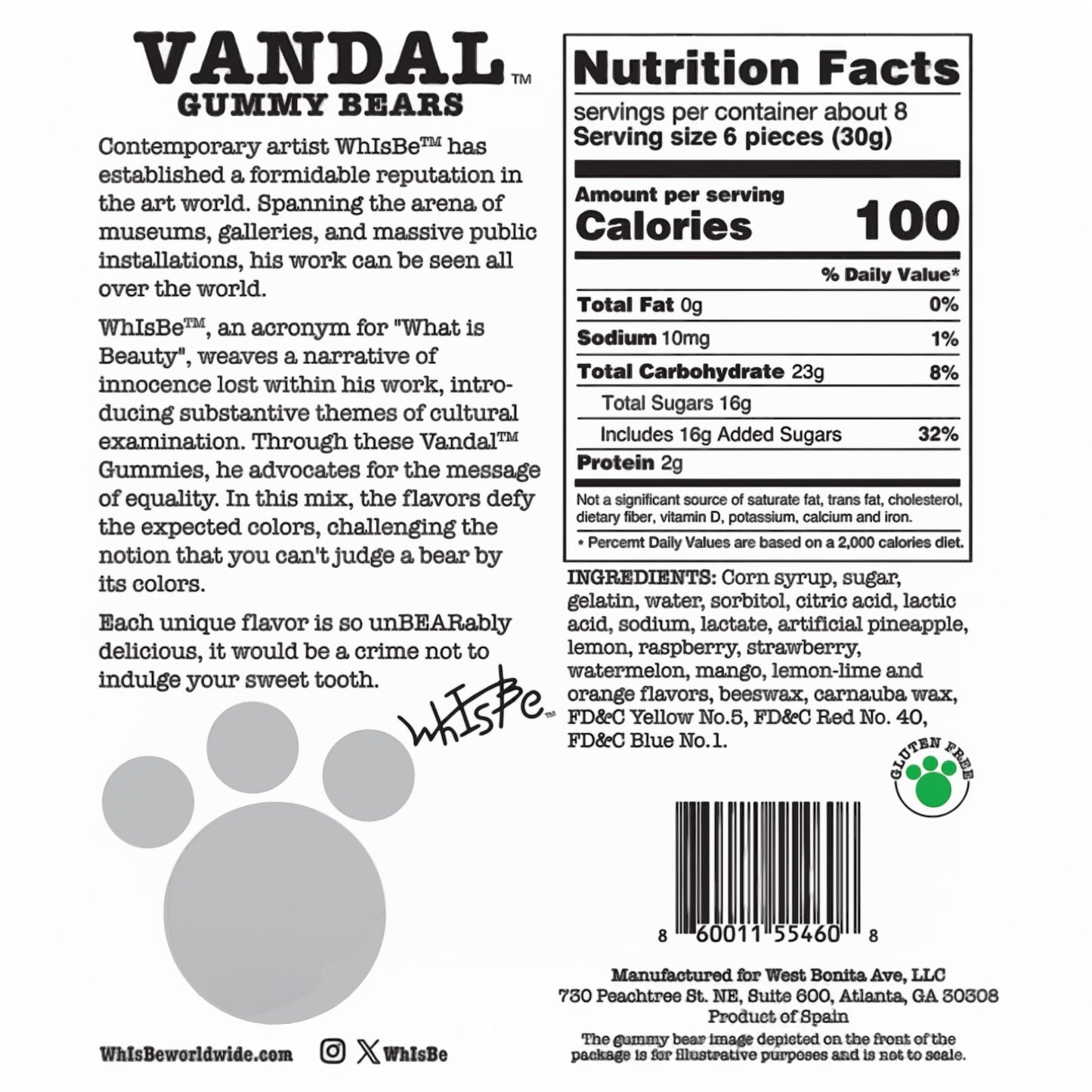 Vandal Gummy Bears – Candy 4 oz Bundle