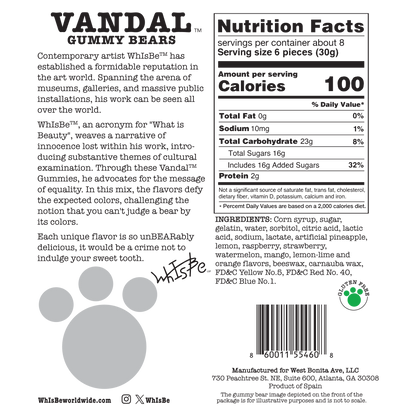 Vandal Gummy Bears Candy - Bulk