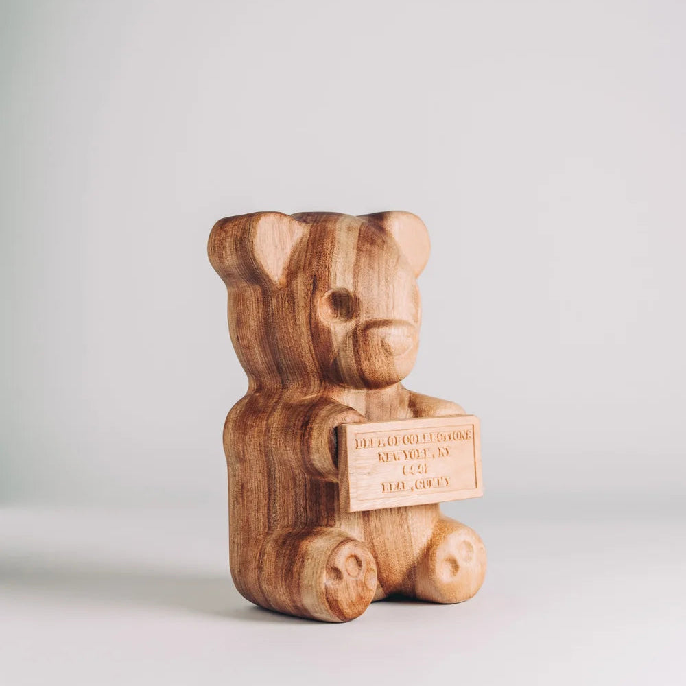 6" "Vandal Gummy" Wood Sculpture