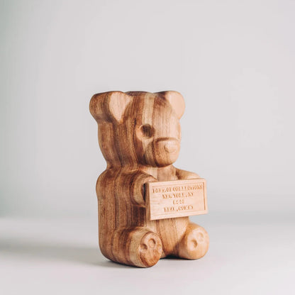 6" "Vandal Gummy" Wood Sculpture