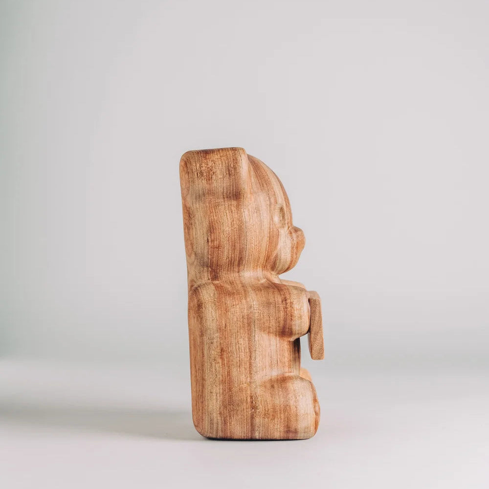 6" "Vandal Gummy" Wood Sculpture