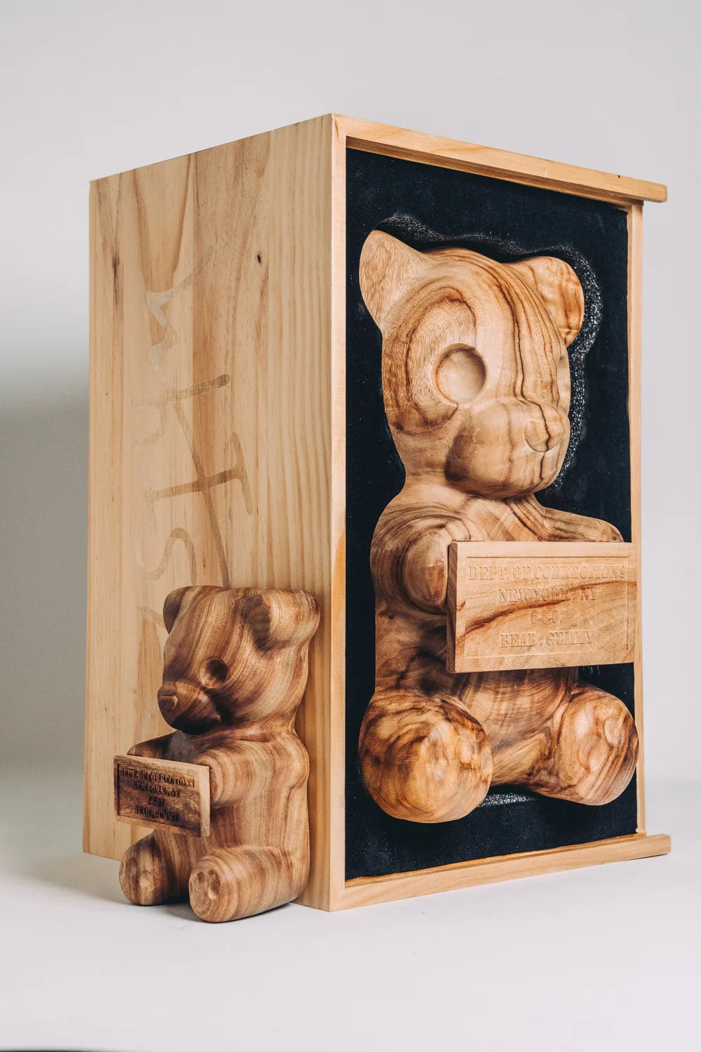 6" "Vandal Gummy" Wood Sculpture