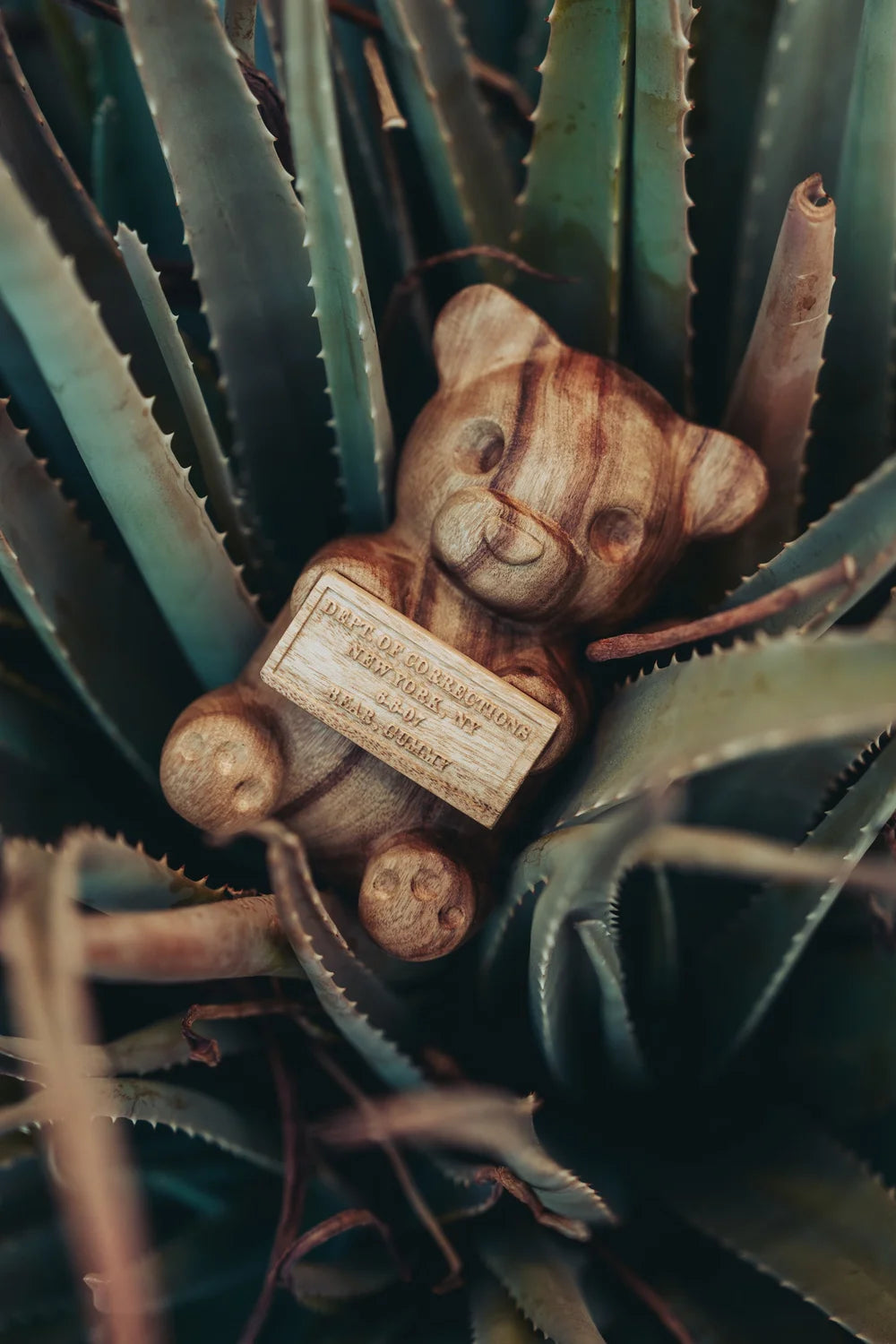 6" "Vandal Gummy" Wood Sculpture