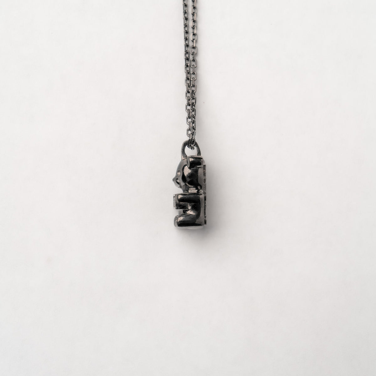 "Vandal Gummy" Necklace - Black Rhodium