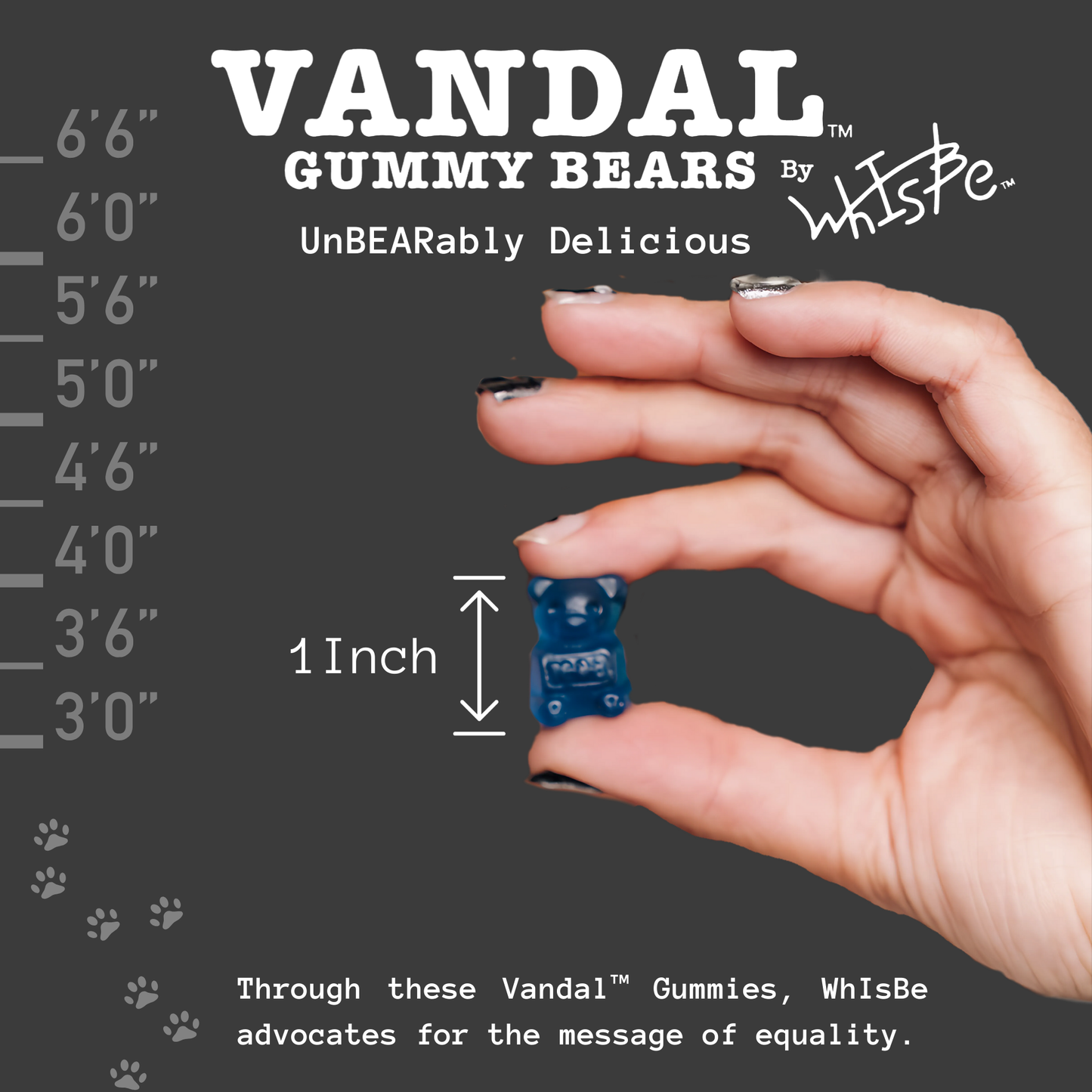 Vandal Gummy Bears – Candy (8 oz)