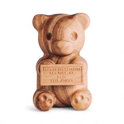 6" "Vandal Gummy" Wood Sculpture