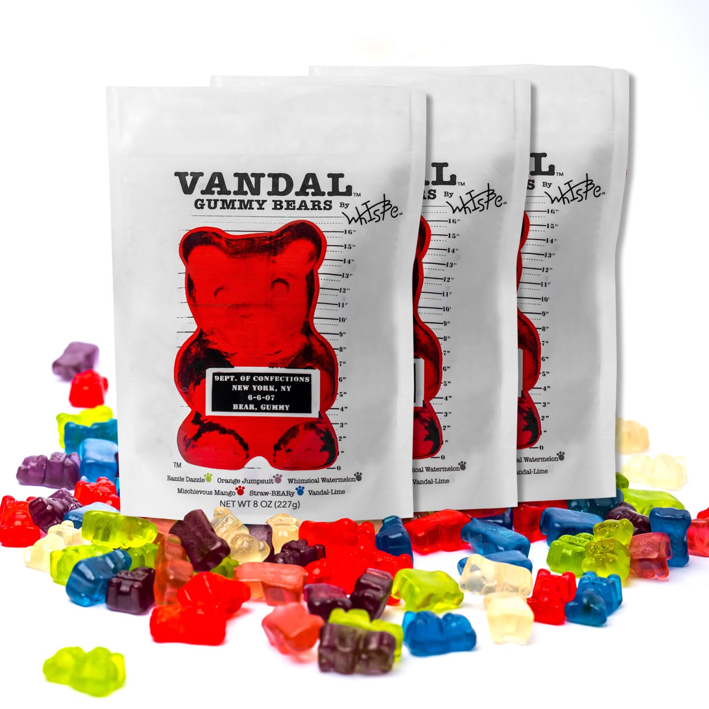 Vandal Gummy Bears – Candy 8 oz Bundle